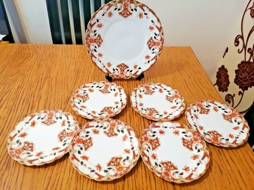 Antique imari style - fine, bone