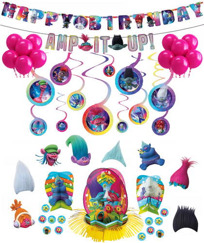 Trolls birthday party - trolls,