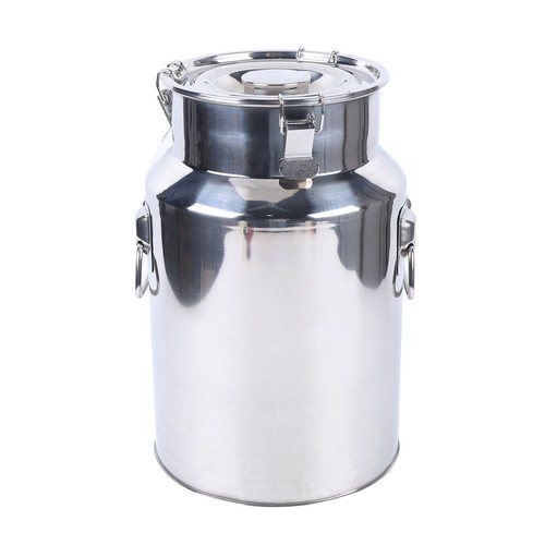18l milk churn can stainless - milk,