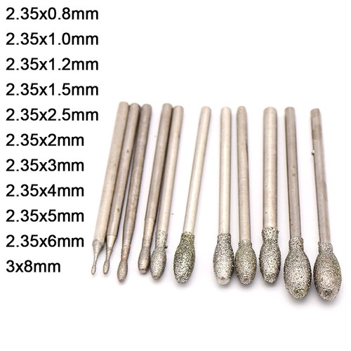 8mm diamond burr - 0.8mm-8mm,