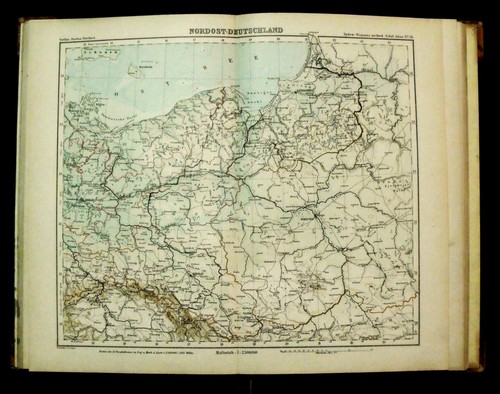 1888 sydow wagner atlas - 1888:, sydow-wagner
