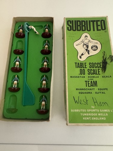 Subbuteo west ham 2nd kit - subbuteo,