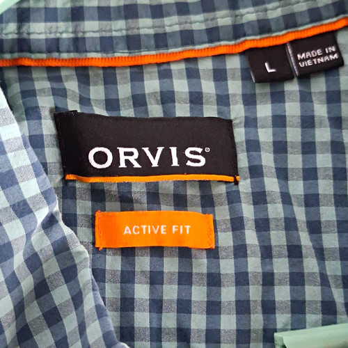 Orvis active fit men l - fit,