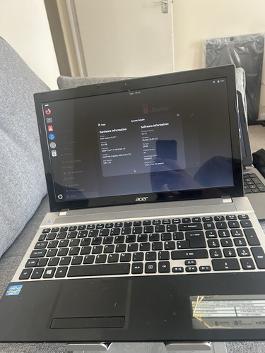Aced aspire 571 - v3-571, linux