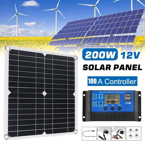 200w solar panel kit battery - panel,