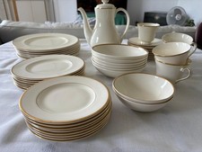 Royal Dalton Romance Collection Heather partial dinner service, cream, seconds