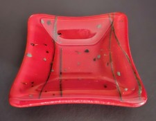 Small Fused Glass Trinket Dish