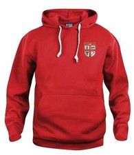 Stoke City 1950s Retro Football Hoodie Embroidered Crest S-3XL