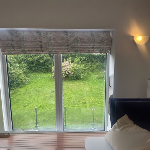 Roman blind with - roman,