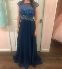 Long Floaty Teal prom/occasion