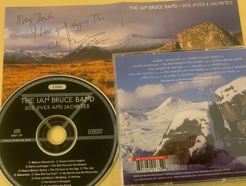 Ian bruce band autographed - ian,