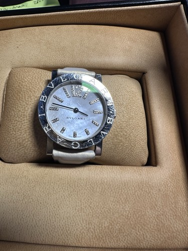 Bvlgari watch diamond dial - bvlgari,