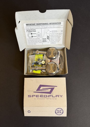 Speedplay stainless steel - x2,