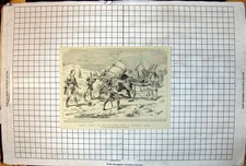 Old Print Tommy Atkins Baggage