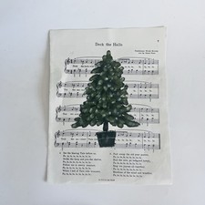 Original Folk Art Xmas Tree