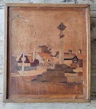 Vintage Likely 1930s Marquetry