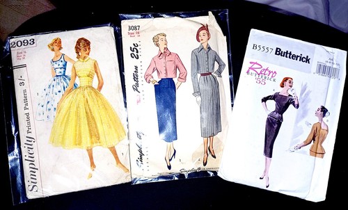 Vintage sewing patterns - sewing,