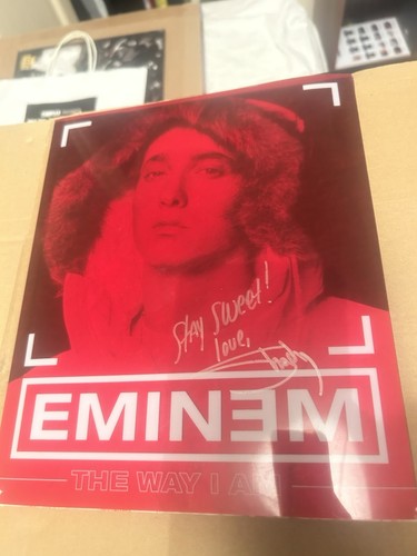 Eminem signed autographed - eminem-, signed/autographed