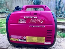 Honda Portable Petrol EU Inverter Generator 20i - Red / Used-perfect condition