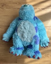 Vintage Disney Pixar Monsters Inc. Sully 12" Talking Soft Plush Toy Hasbro 2000