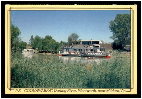 Postcard boat ship p - /,