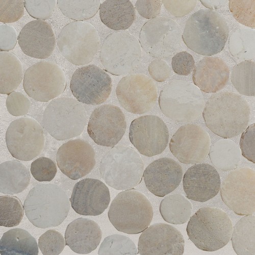 Sunset round mosaic wall - sunset,