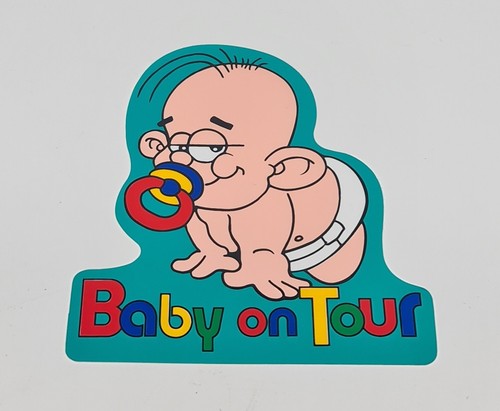 Sticker baby tour - sticker, on