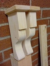 PINE WOOD CORBELS DECORATIVE x