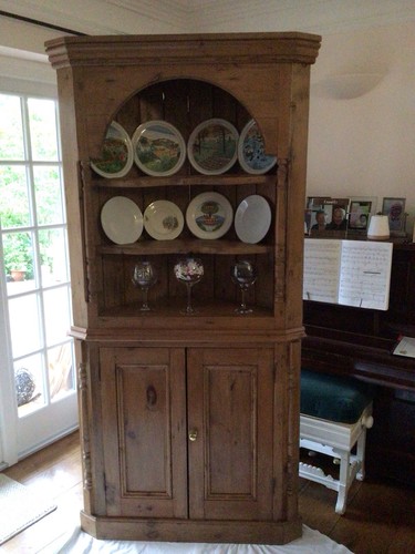 Solid waxed pine barrel back - pine,,