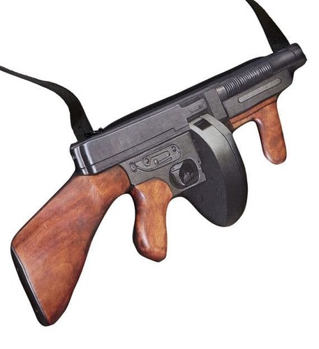 Novelty tommy machine gun - tommy,