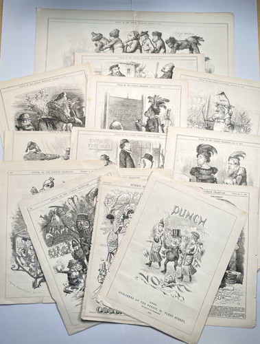 1879 punch magazine collection - punch,