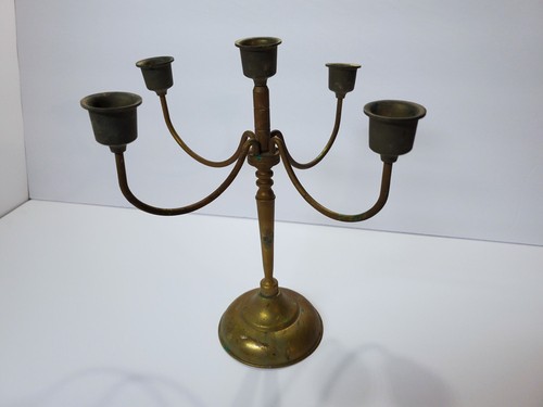 Vintage slim solid brass arm - slim, 5