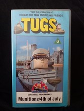 Tugs Munitions/4th of July - Vintage VHS, PAL 1988, good condition