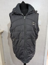 Vintage Superdry Premium Black Label Bodywarmer  With Hood size XL