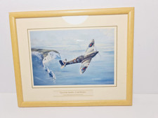 Vintage Framed Art Print, John Howard Worsley, Eye of the Needles: A Sad Witness