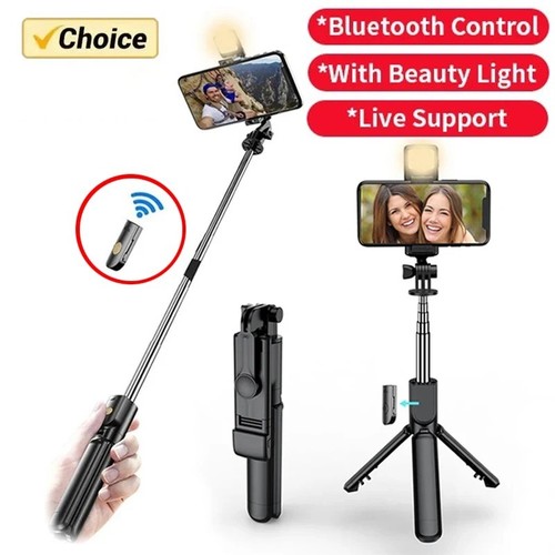 Phone tripod selfie - stick, wi
