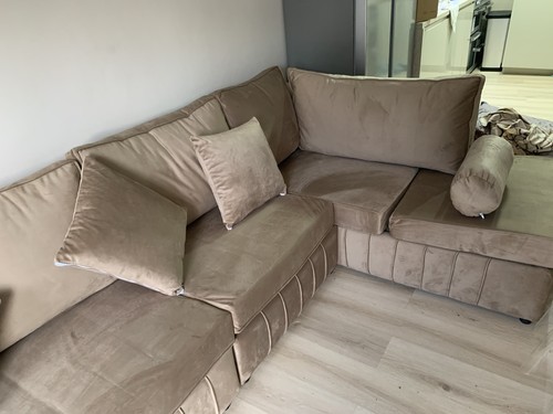 Extra large shaped - shaped, sofa-