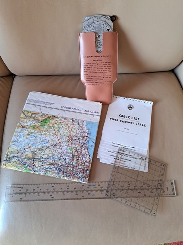 Vintage pilot navigation kit - vintage,