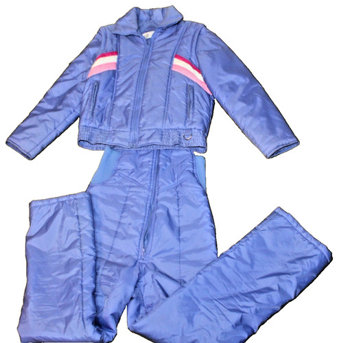 Vtg ski suit 80s 90s - suit,