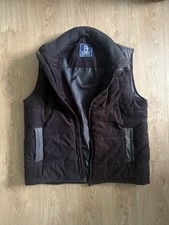 PG FIELD Corduroy Padded Gilet size XL Mens Full Zip Country Casual Outdoors