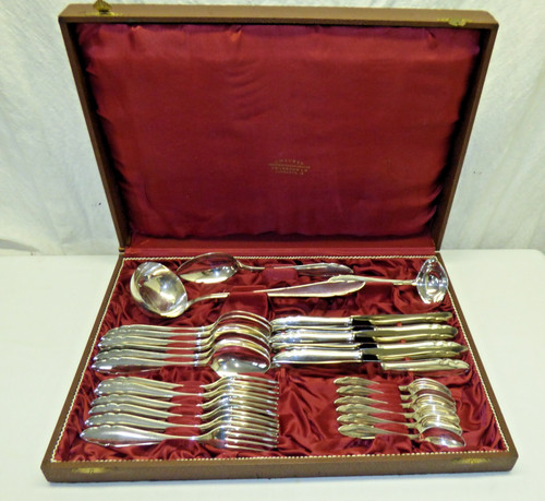 Antique flatware set - antique,