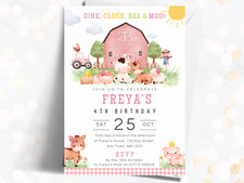 Farm Birthday Party