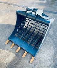 Riddle Shaker Digging Bucket To Suit  8ton Excavator - JCB