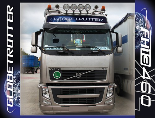Volvo globetrotter sticker for - globetrotter,
