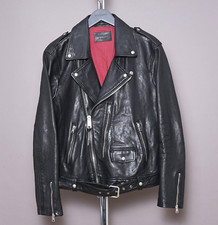 ALL SAINTS Leather Jacket EXTRA LARGE Mens Black XL Biker Bomber Celebrity DREN