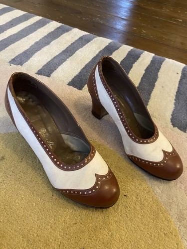 Vintage 1930a 1940s - , leather