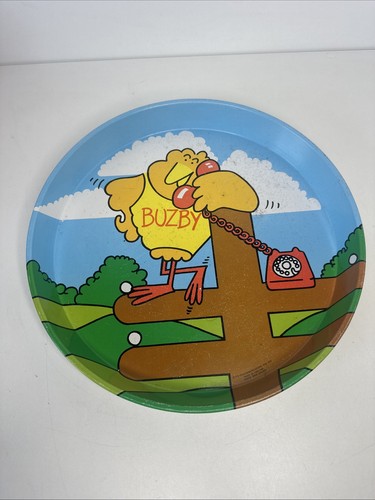 Vintage tray buzby telephone - vintage,