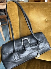 Tula Black Leather Handbag