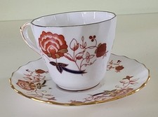7 x Royal Crown Derby Bali Coffee Cup and Saucer Set