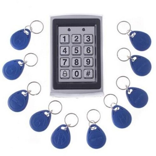 Metal password keypad reader - password,